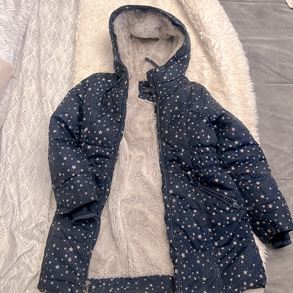 Lands’ end winter coat.